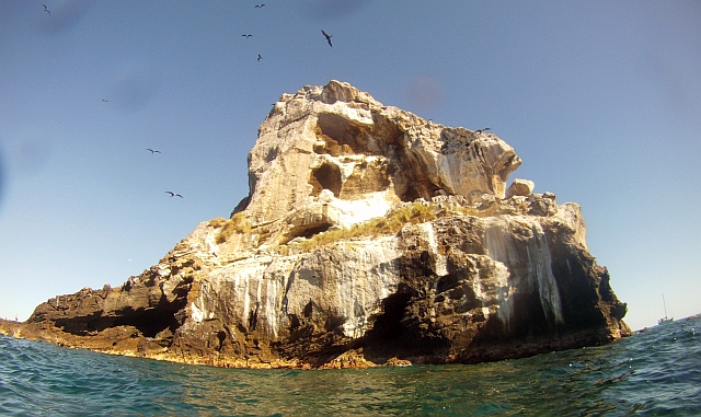 Isla Isabel Mexico monkey rock