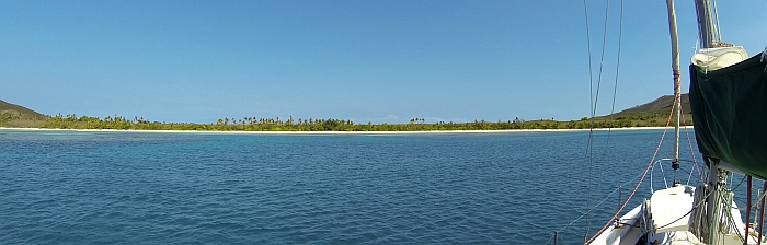Somosome01 beach Fiji Yassawas cruising sailing anchorage